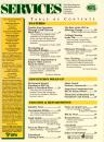 Table of Contents for Services Magazine with article about ceiling cleaning in the 90's Table of Contents for Services Magazine with article about ceiling cleaning in the 90's