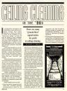 Page 1 of 2 for Services Magazine with article about ceiling cleaning in the 90's Page 1 of 2 for Services Magazine with article about ceiling cleaning in the 90's