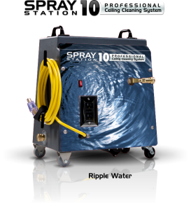 Ceiling Cleaning Machines and Equipment Ceiling Cleaning Machines and Equipment Spray Station 10 - Ripple Water - Model 100107