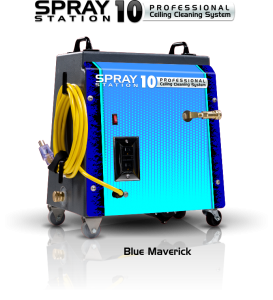 Ceiling Cleaning Machines and Equipment Ceiling Cleaning Machines and Equipment Spray Station 10 - Blue Maverick - Model 100115