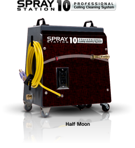 Ceiling Cleaning Machines and Equipment Ceiling Cleaning Machines and Equipment Spray Station 10 - Half Moon - Model 100113