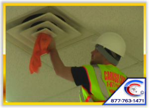 Ceiling Cleaning Specialist will Detail your Ceiling Diffusers Ceiling Cleaning Specialist will Detail your Ceiling Diffusers by Polishing it as well