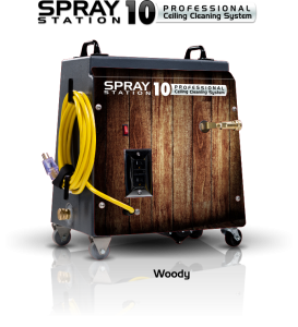 Ceiling Cleaning Machines and Equipment Ceiling Cleaning Machines and Equipment Spray Station 10 - Woody - Model 100111