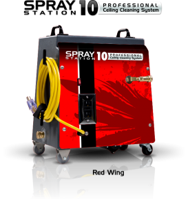 Ceiling Cleaning Machines and Equipment Ceiling Cleaning Machines and Equipment Spray Station 10 - Red Wing - Model 100121
