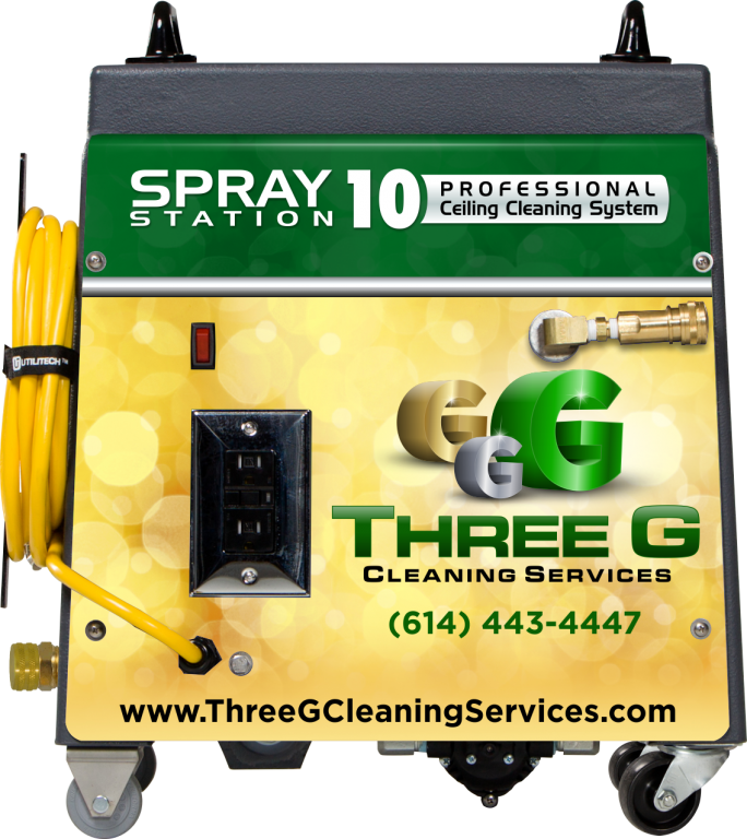 The Spray Station 10 Ceiling Cleaning System Spray Station 10